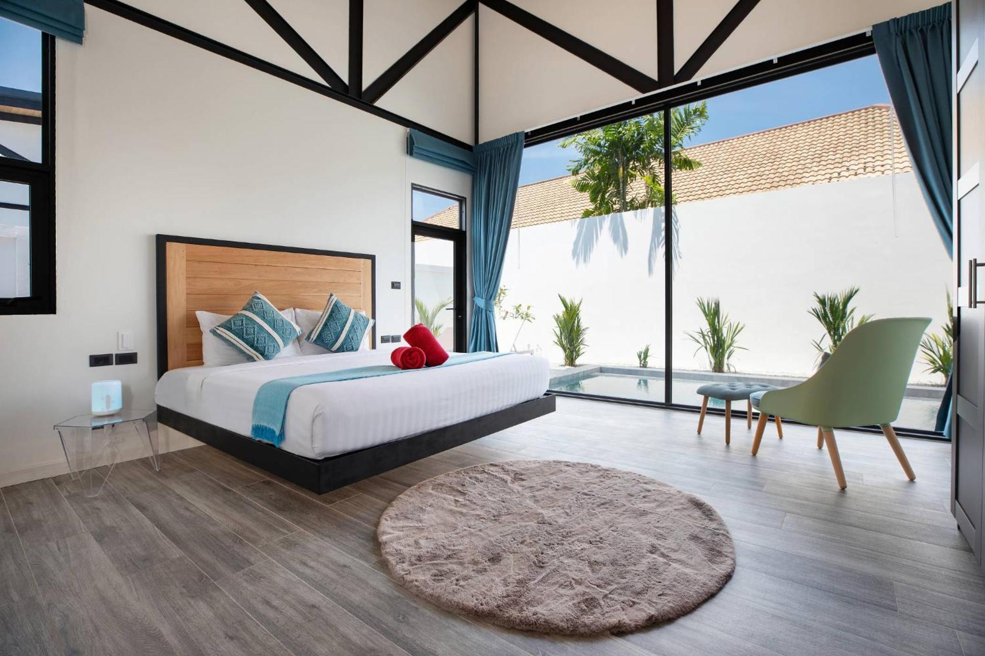 Trendy & New 19M Oxygen Pool Villa Sunset Garden 10 In Rawai Ban Saiyuan Ngoại thất bức ảnh