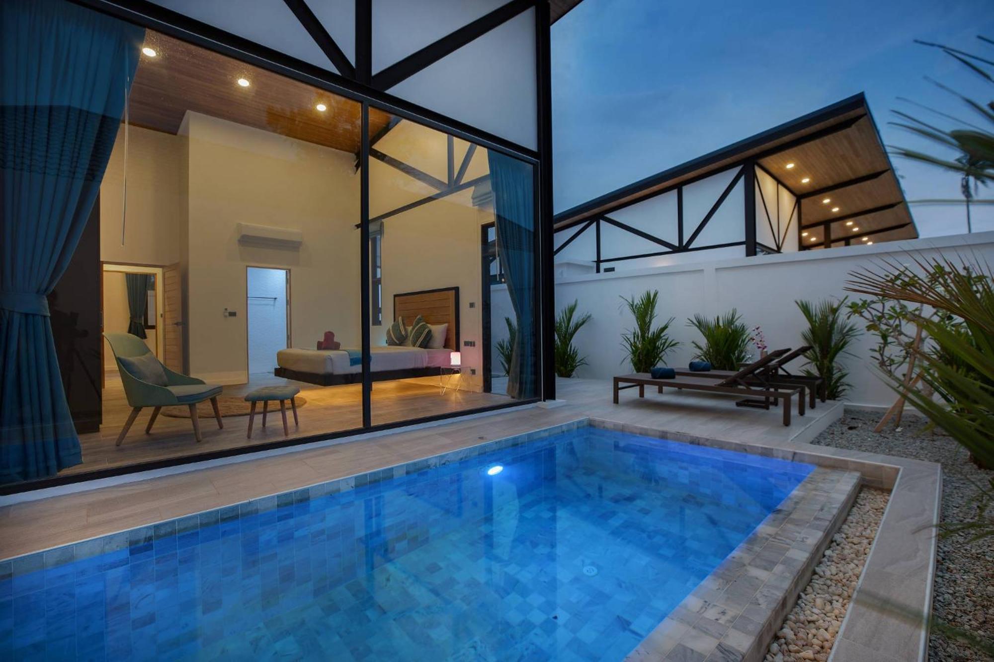 Trendy & New 19M Oxygen Pool Villa Sunset Garden 10 In Rawai Ban Saiyuan Ngoại thất bức ảnh