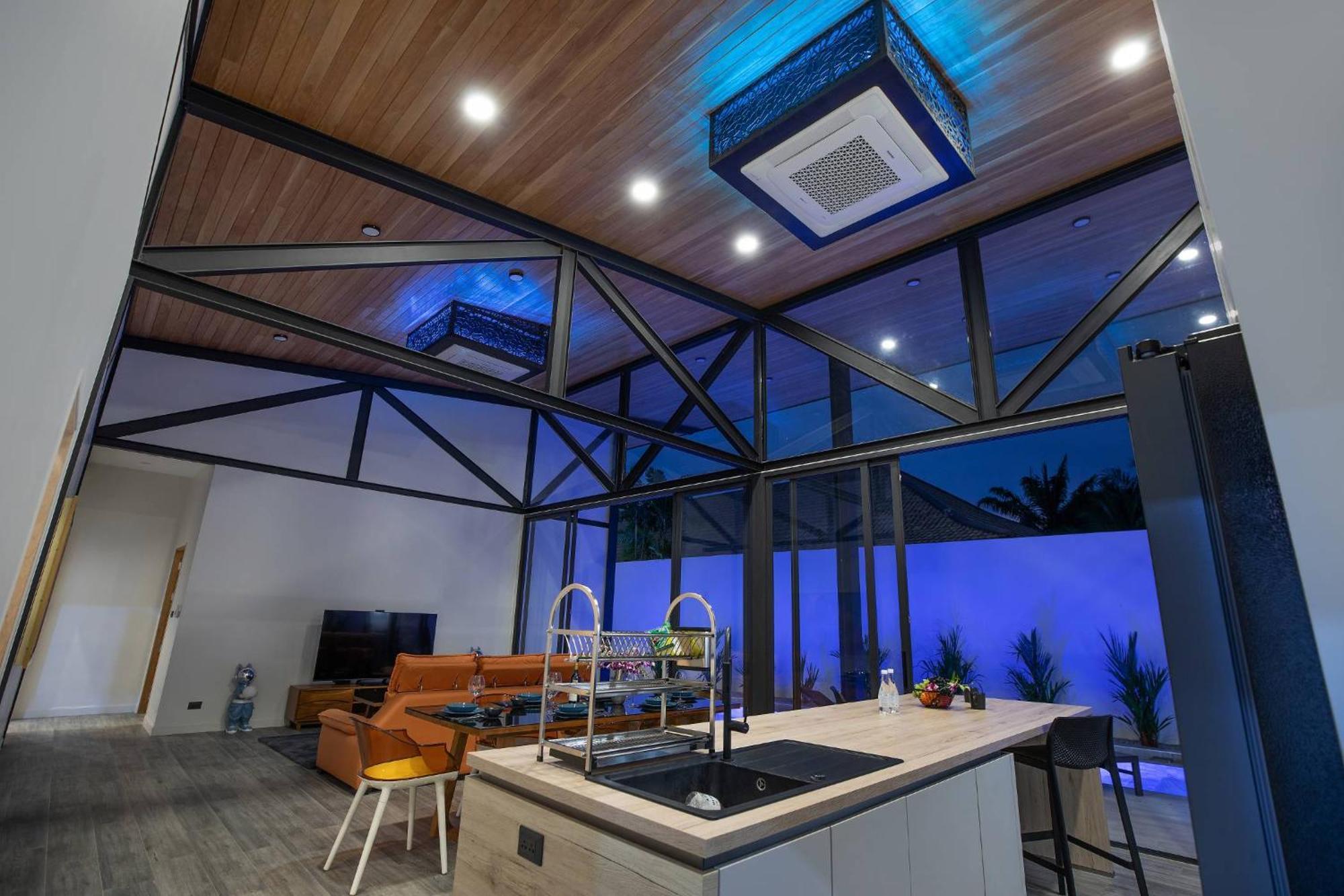 Trendy & New 19M Oxygen Pool Villa Sunset Garden 10 In Rawai Ban Saiyuan Ngoại thất bức ảnh