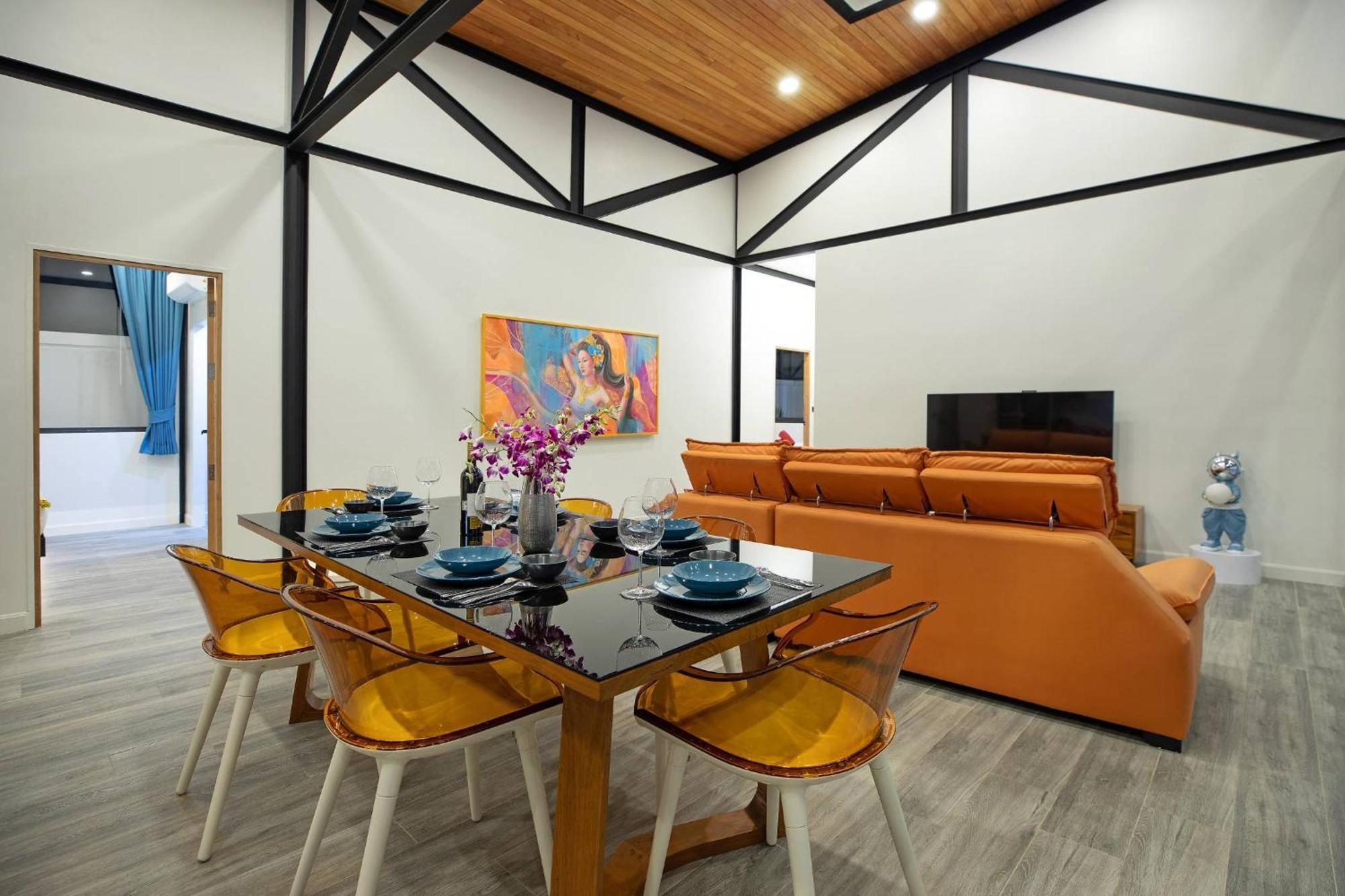 Trendy & New 19M Oxygen Pool Villa Sunset Garden 10 In Rawai Ban Saiyuan Ngoại thất bức ảnh
