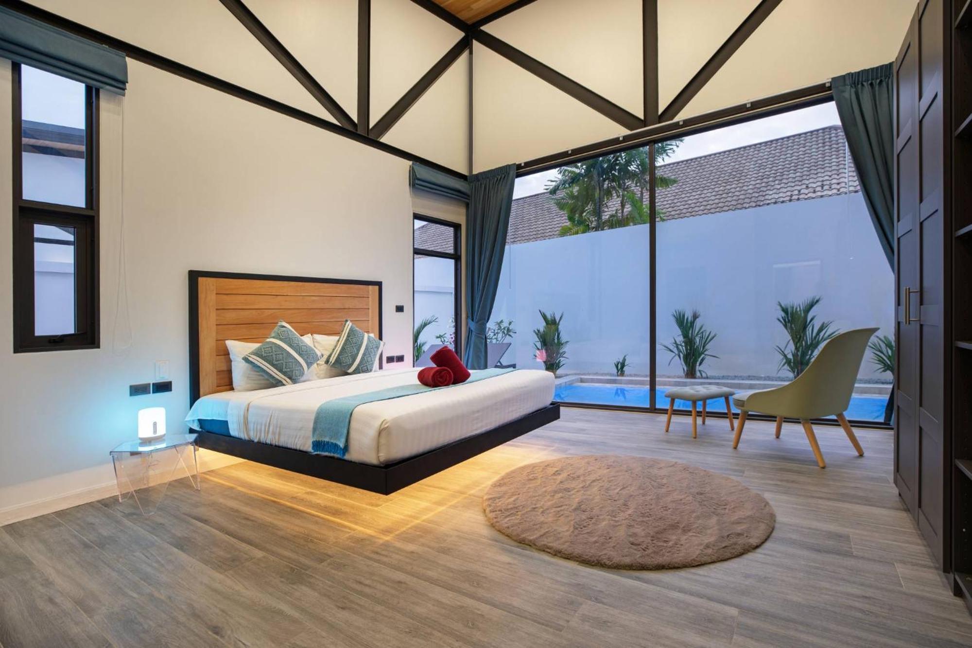 Trendy & New 19M Oxygen Pool Villa Sunset Garden 10 In Rawai Ban Saiyuan Ngoại thất bức ảnh