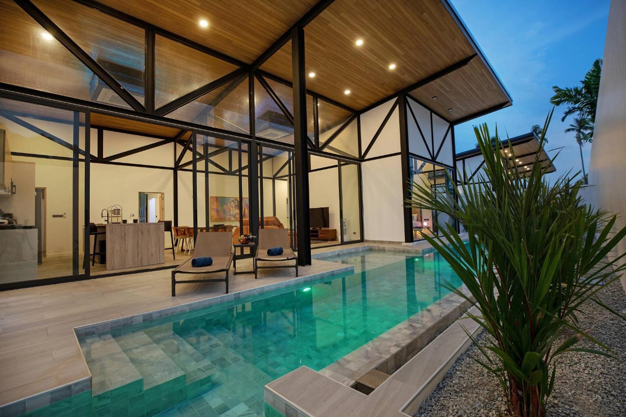 Trendy & New 19M Oxygen Pool Villa Sunset Garden 10 In Rawai Ban Saiyuan Ngoại thất bức ảnh