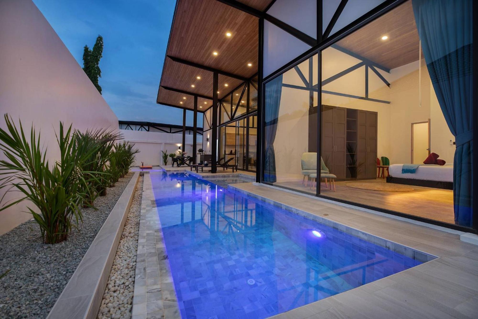 Trendy & New 19M Oxygen Pool Villa Sunset Garden 10 In Rawai Ban Saiyuan Ngoại thất bức ảnh