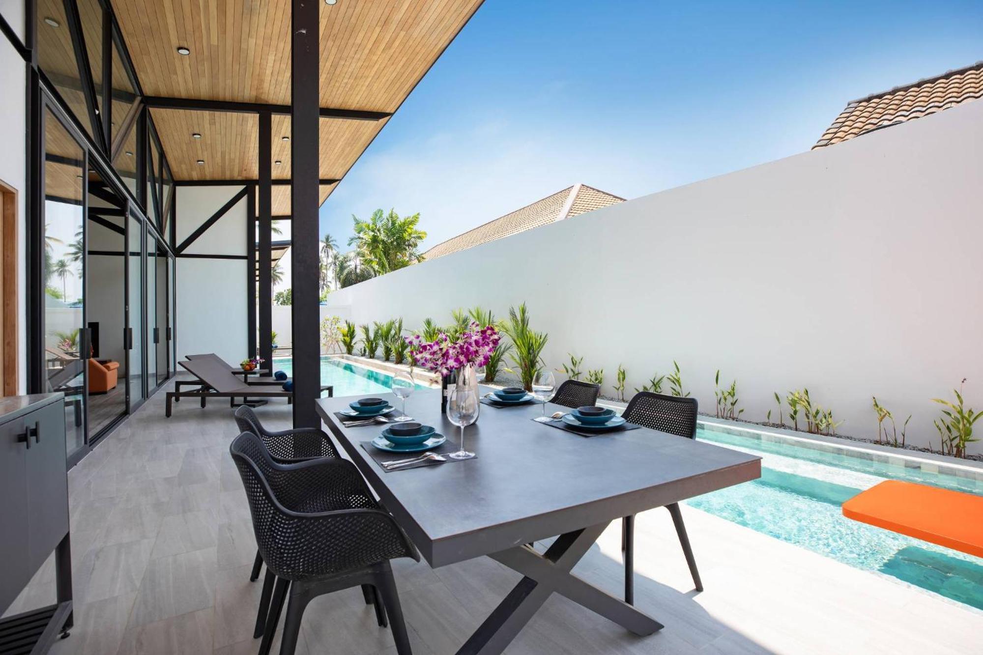 Trendy & New 19M Oxygen Pool Villa Sunset Garden 10 In Rawai Ban Saiyuan Ngoại thất bức ảnh