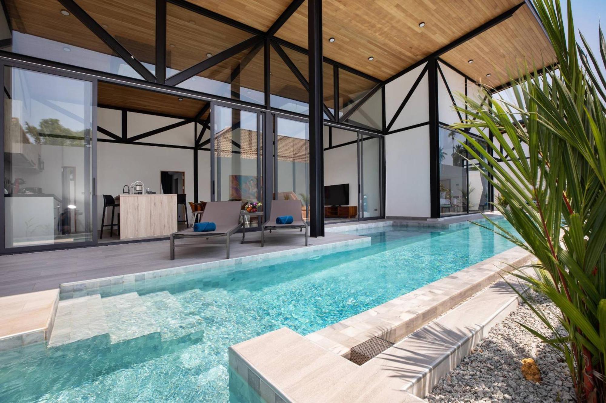 Trendy & New 19M Oxygen Pool Villa Sunset Garden 10 In Rawai Ban Saiyuan Ngoại thất bức ảnh