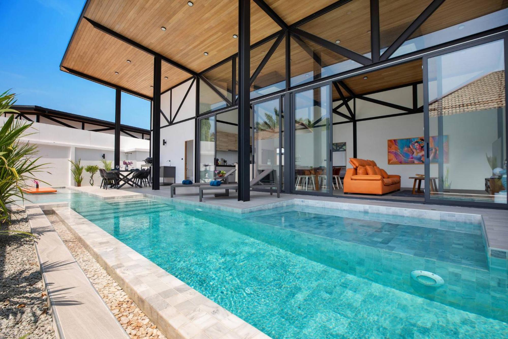 Trendy & New 19M Oxygen Pool Villa Sunset Garden 10 In Rawai Ban Saiyuan Ngoại thất bức ảnh